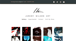 Desktop Screenshot of jeremywilsonart.com